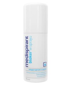 Medispirant, bloker w sprayu, antyperspirant, 75 ml