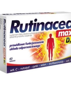 Rutinacea Max D3, 60 tabletek