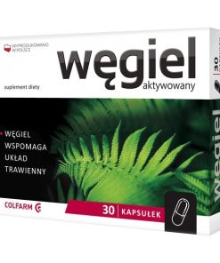 Węgiel aktywowany, 30 kapsułek