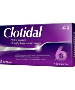 Clotidal 10 mg/ g, krem dopochwowy, 35 g