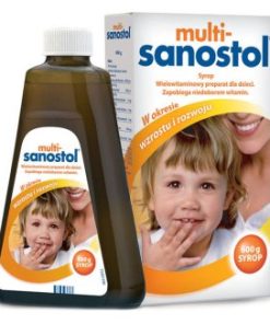 Multi-Sanostol, syrop dla dzieci powyżej 1 roku, 600 g
