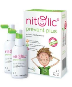 Pipi Nitolic Prevent Plus, spray do ochrony przed wszawicą, 150 ml
