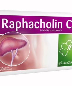 Raphacholin C, 30 tabletek drażowanych