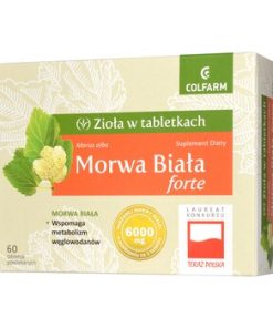 Morwa Biała Forte, 60 tabletek  Colfarm