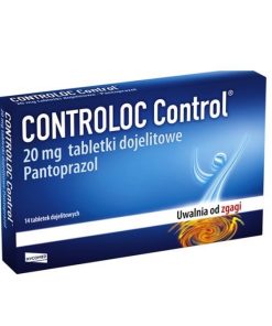 Controloc Control 20 mg, 14 tabletek dojelitowych
