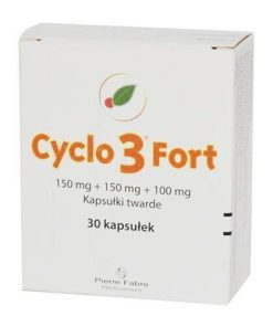 Cyclo 3 Fort 150 mg + 150 mg + 100 mg, 30 kapsułek