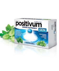 Positivum Sen Tabletki Uspokajające , Zdrowy i Spokojny Sen  180 Tabletek