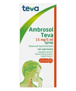 Ambrosol Teva syrop 15mg/5ml, 120 ml