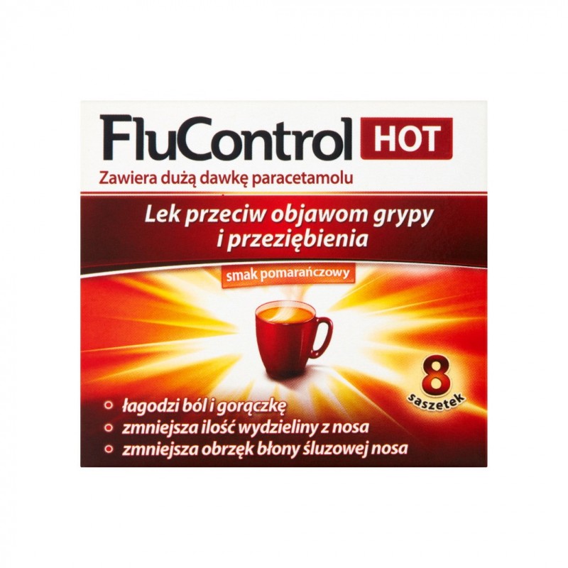 Flucontrol Hot 8 saszetek