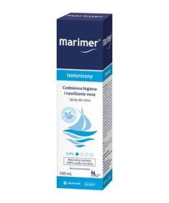 Marimer Baby, woda morska izotoniczna, spray do nosa, od urodzenia, 100 ml