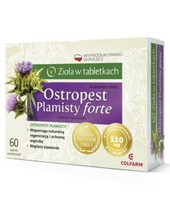 Ostropest plamisty Forte, Zioła w tabletkach, 60 tabletek powlekanych
