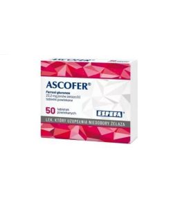 Ascofer, jony żelaza, 50 tabl