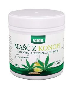 Virde, maść z konopi na suchą i łuszczącą się skórę, 150 ml