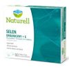 Naturell Selen Organiczny + E, 60 tabletek rozgryzania i żucia