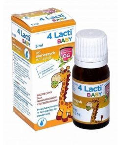 4 Lacti Baby od pierwszych dni życia, krople, 5 ml