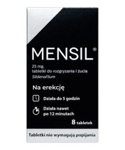 Mensil 25 mg, 8 tabletek do żucia