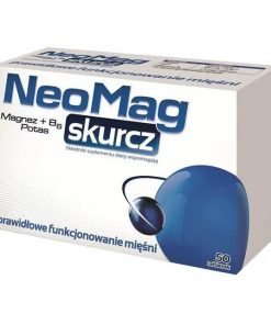 NeoMag Skurcz, 50 tabletek, Magnez+B6+Potas