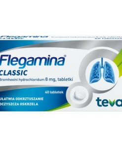 Flegamina Classic 8 mg, 40 tabletek