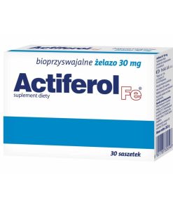 Actiferol Fe Bioprzysfajalne zelazo, 30 mg, 30 saszetek