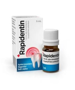 Rapidentin , płyn stomatologiczny, 5 ml
