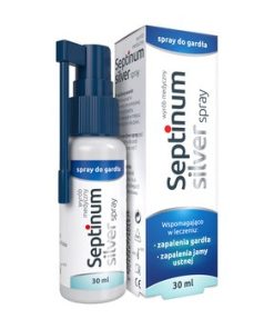 Septinum Silver, spray do gardła, 30 ml
