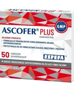 Ascofer Plus, 50 tabletek powlekanych