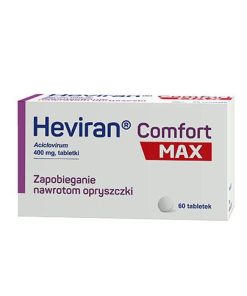 Heviran Comfort Max 400 mg, 60 tabletek