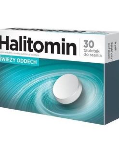 Halitomin, 30 tabletek do ssania dla osob z nieswiezym oddechem