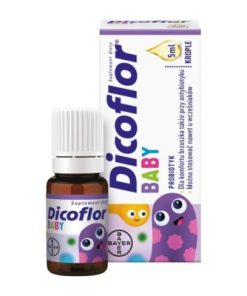 Dicoflor Baby, dla niemowląt i dzieci, krople, 5 ml
