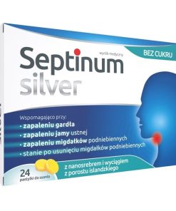 Septinum Silver, 24 pastylki do ssania