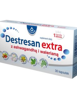 Destresan Extra z ashwagandhą i walerianą, 30 kapsułek
