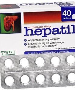 Hepatil, 40 tabletek