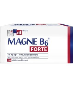 Magne B6 Forte 100 mg + 10 mg, 100 tabletek powlekanych