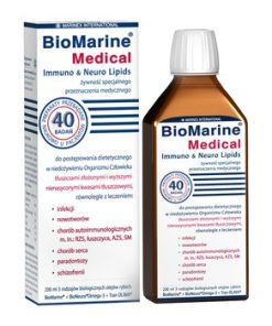 BioMarine Medical Immuno & Neuro Lipids, płyn, 200 ml