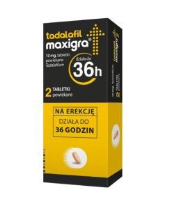 Maxigra T 10 mg, 2 tabletki