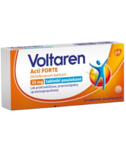 VOLTAREN ACTI FORTE 25 mg, 20 tabletek
