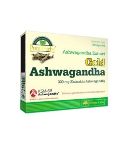 Gold Ashwagandha, Pure Herbs 30 kapsułek Olimp