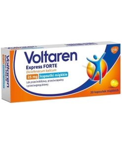 VOLTAREN EXPRESS FORTE 25 mg, 20 kapsułek