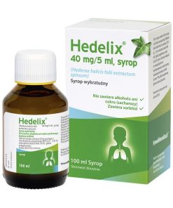 Hedelix 40 mg/5 ml, syrop, 100 ml