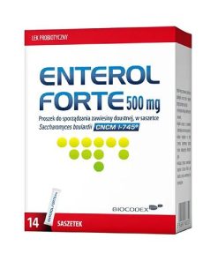 Enterol Forte 500 mg, 14 saszetek