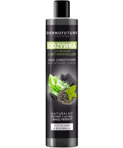 DermoFuture Odżywka do Włosów z Aktywnym Węglem 250ml