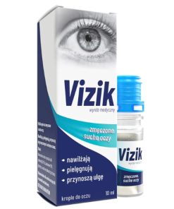 Vizik Zmęczone i suche oczy, krople do oczu, 10 ml