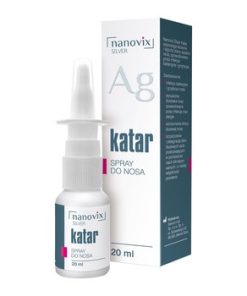 Nanovix Silver Ag Katar, spray do nosa, 20 ml