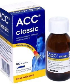 ACC Classic 20 mg/ ml, roztwór doustny, smak wiśniowy, 100 ml