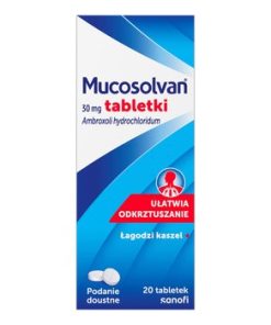 Mucosolvan 30 mg, 20 tabletek