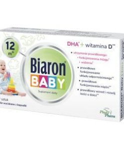 Biaron Baby 12m+, dla dzieci powyżej 12 miesiąca, 30 kapsułek twist-off