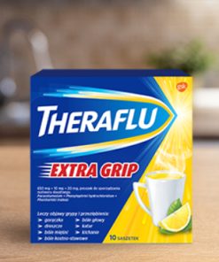 Theraflu Extra Grip proszek do sporządzania roztworu doustnego, 10 saszetek