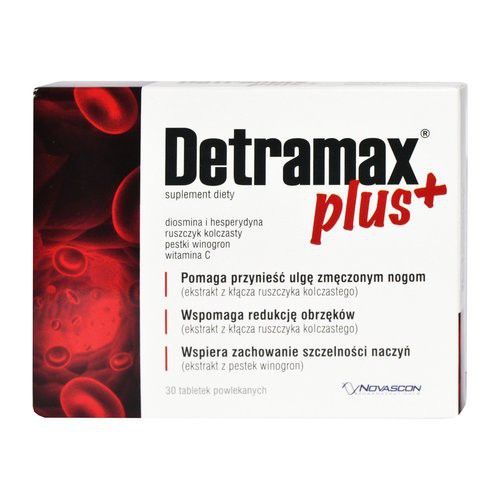 Detramax Plus, 60 tabletek powlekanych