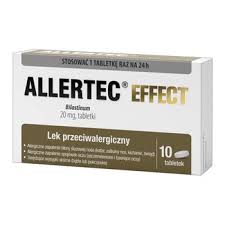 Allertec Effect 20 mg, 10 tabletek