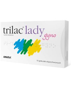 Trilac Lady Gyno, globulki dopochwowe, 10 sztuk